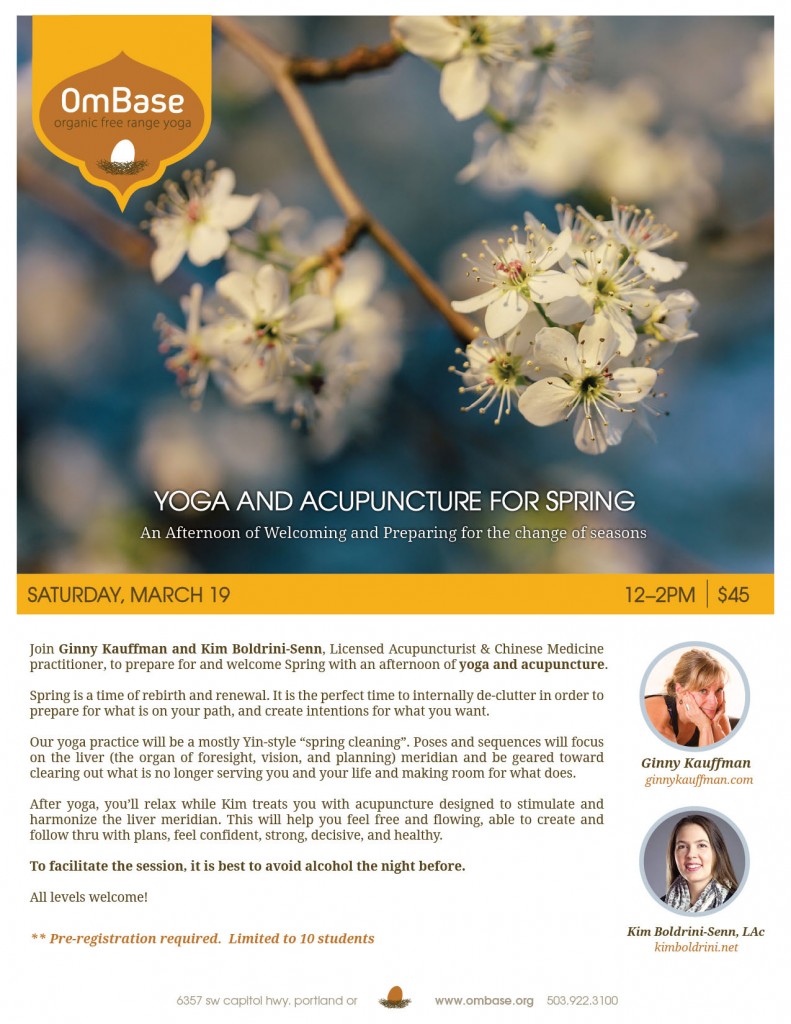 Yoga & Acu Workshop